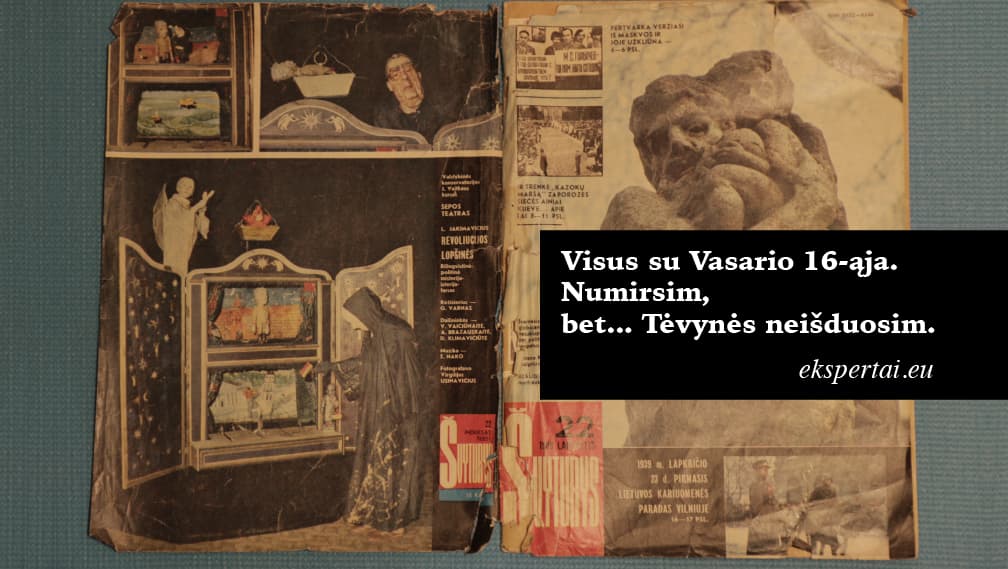 1989 m. žurnalo „Švyturys“ viršelis ir galinis puslapis.