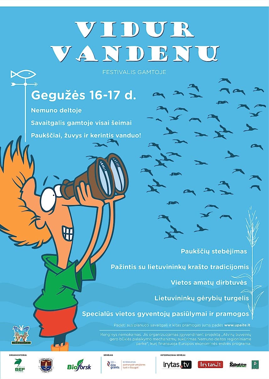 Alternatyva gatvės muzikai – gyvas retųjų meldinių nendrinukių koncertas Nemuno deltoje