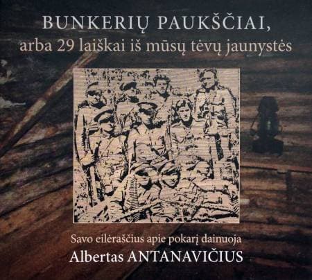 Albertas Antanavičius-Šekspyras pristatė albumą apie pokario partizanus, socialiai svetimus elementus, banditus ir komunistus