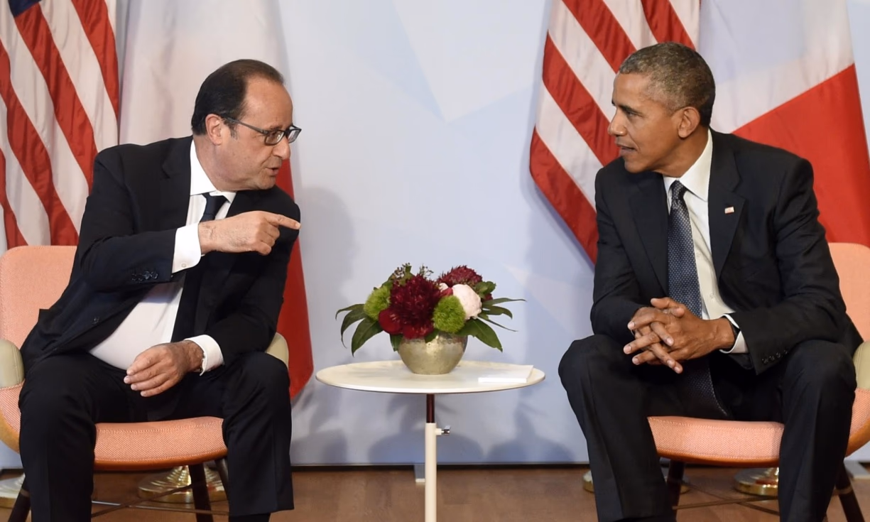 Barakas Obama patikino Fransua Olandą, kad jo nesiklausoma
