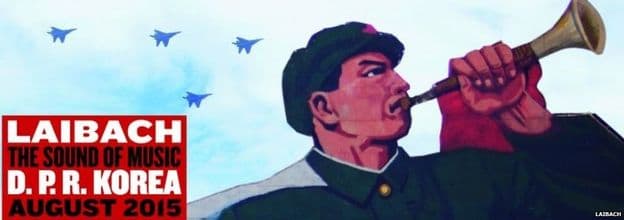 Šiaurės Korėja pirmąsyk leido koncertuoti užsienio grupei