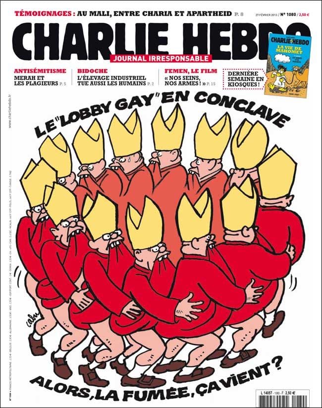 „Charlie Hebdo“ redaktorius: daugiau Pranašo Muhamedo karikatūrų nepaišysiu