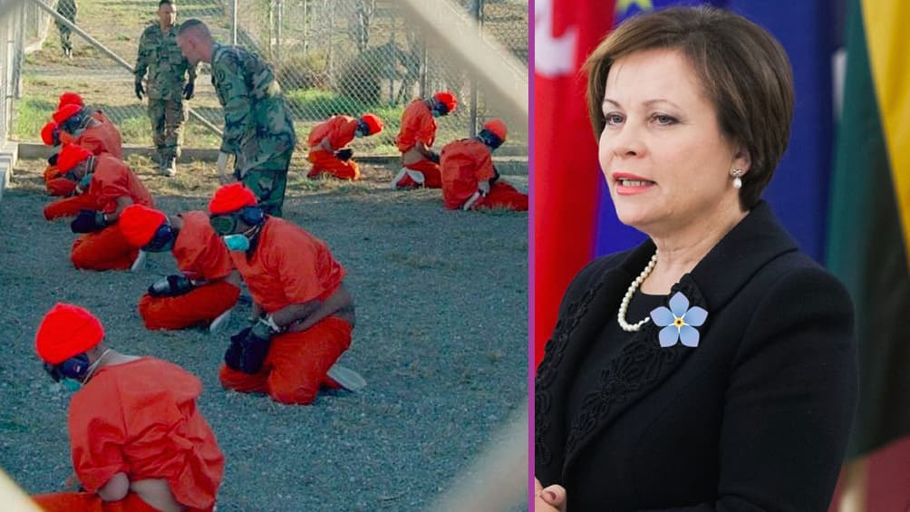 R. Juknevičienė prašė JAV neuždaryti Gvantanamo ir Lietuvos vardu siūlėsi priimti jo kalinius