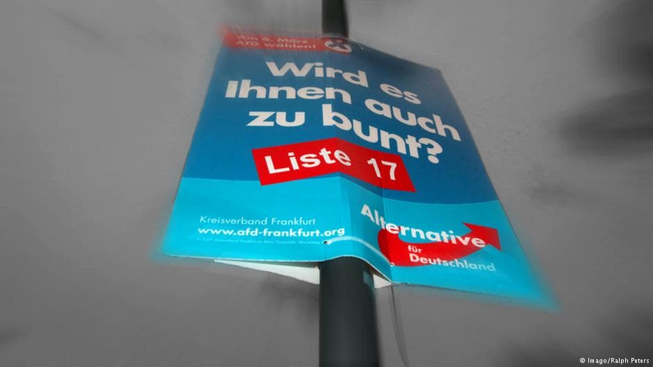 Vokietijoje auga dešiniųjų populistų populiarumas