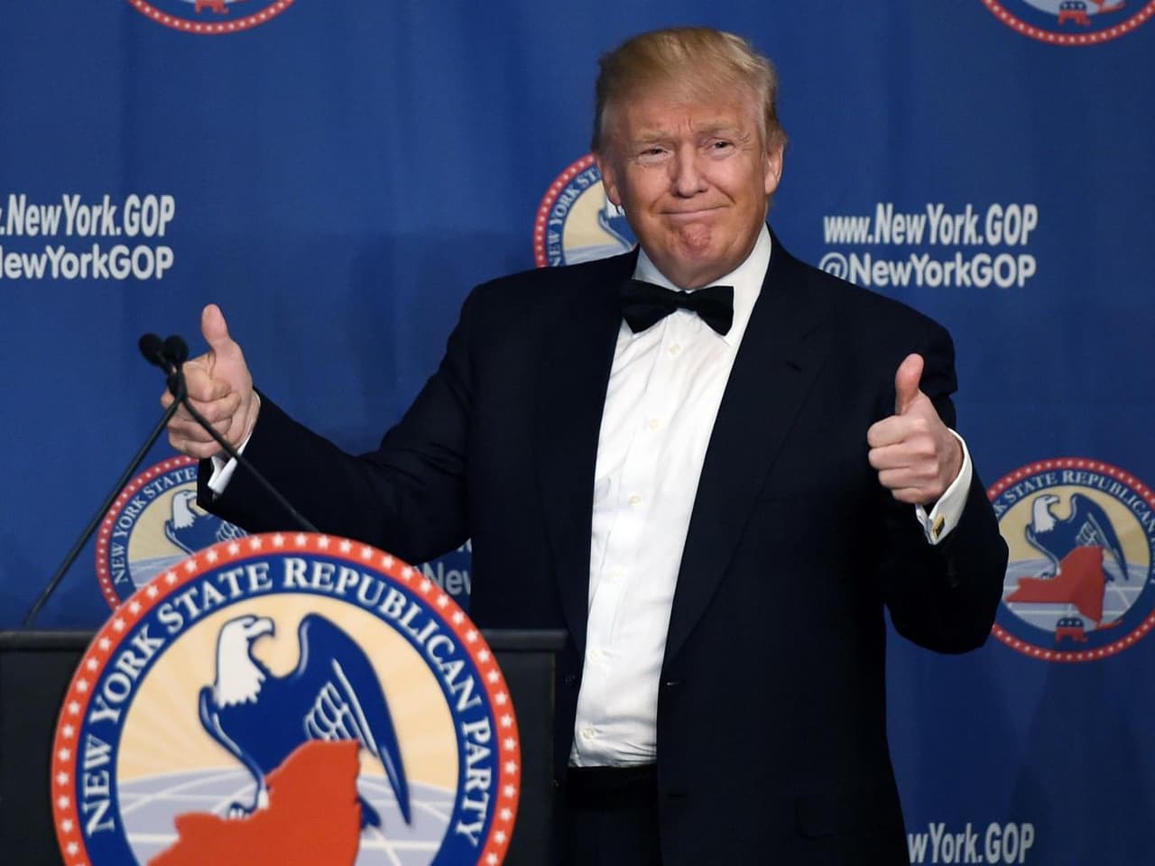 Rusija nori, kad JAV prezidentu taptu milijardierius Donaldas Trampas