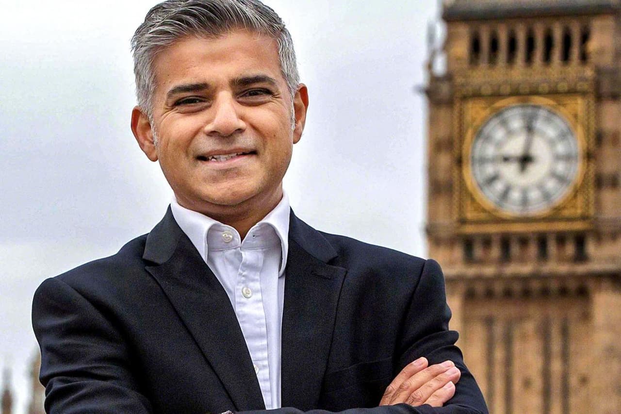 Londono meru pirmąsyk išrinktas musulmonas Sadikas Chanas