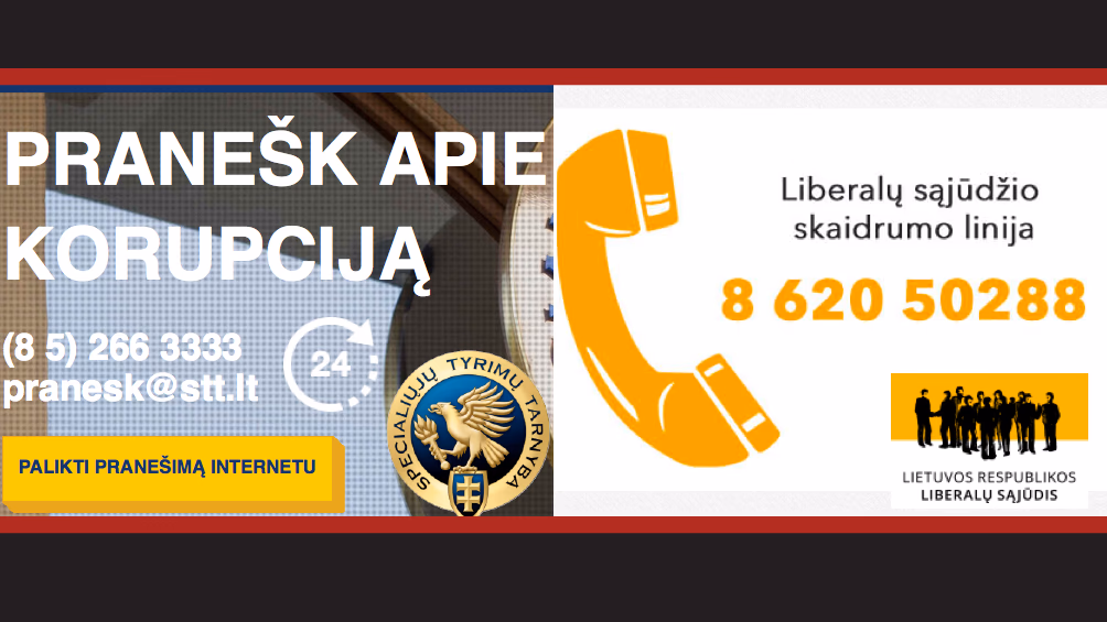 Smūgis korupcijai: įtvirtinami nauji atvirumo, sąžiningumo ir skaidrumo standartai Lietuvos politikoje