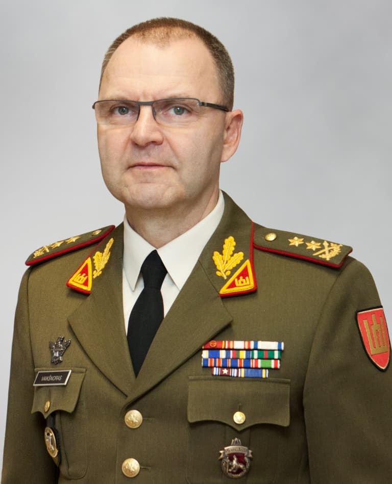 Generolas majoras Vitalijus Vaikšnoras. KAM nuotr.