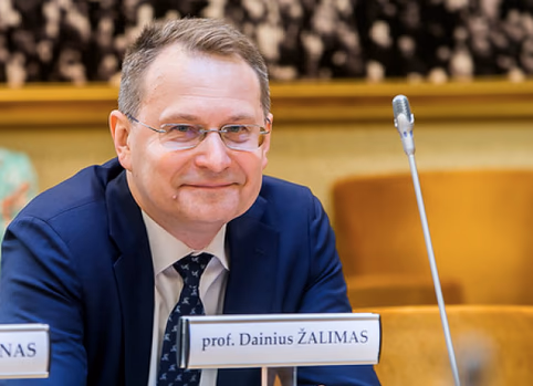 Konstutucinio teismo pirmininkas D. Žalimas. Nuotr. lrkt.lt