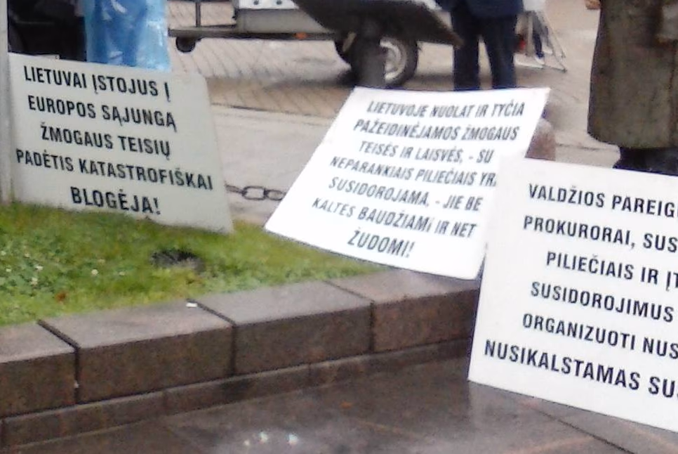 Spaudos konferencijos „Akcija „Už teisingumą Lietuvoje“ įsibėgėja“ ir ubagų žygio 20-etį prisimenant