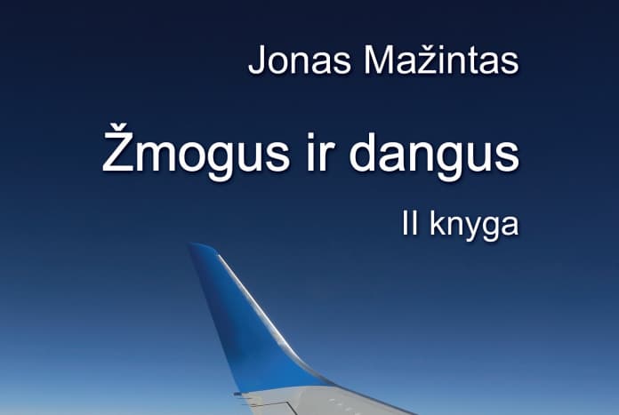 Jono Mažinto knygos „Žmogus ir dangus“ pristatymas – spalio 14 d.