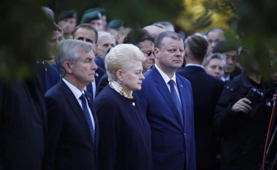 S. Skvernelis (dešinėje). Nuotr. facebook.com
