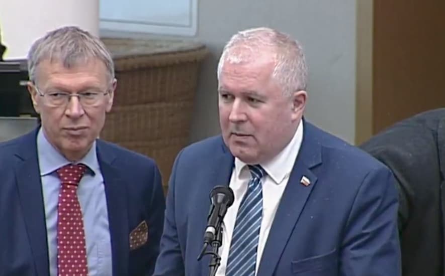 Konservatorių istorikas A. Anušauskas.