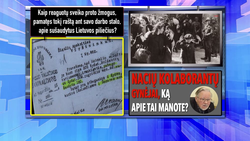 Vytautas Landsbergis išsakė savo kategorišką požiūrį į Jono Noreikos (Generolo Vėtros) veiklą