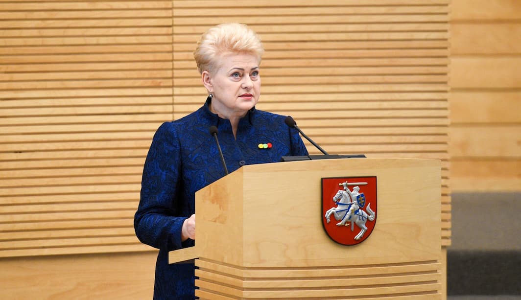 Prezidentė Dalia Grybauskaitė: genocido ir tremties žaizdų laikas negydo