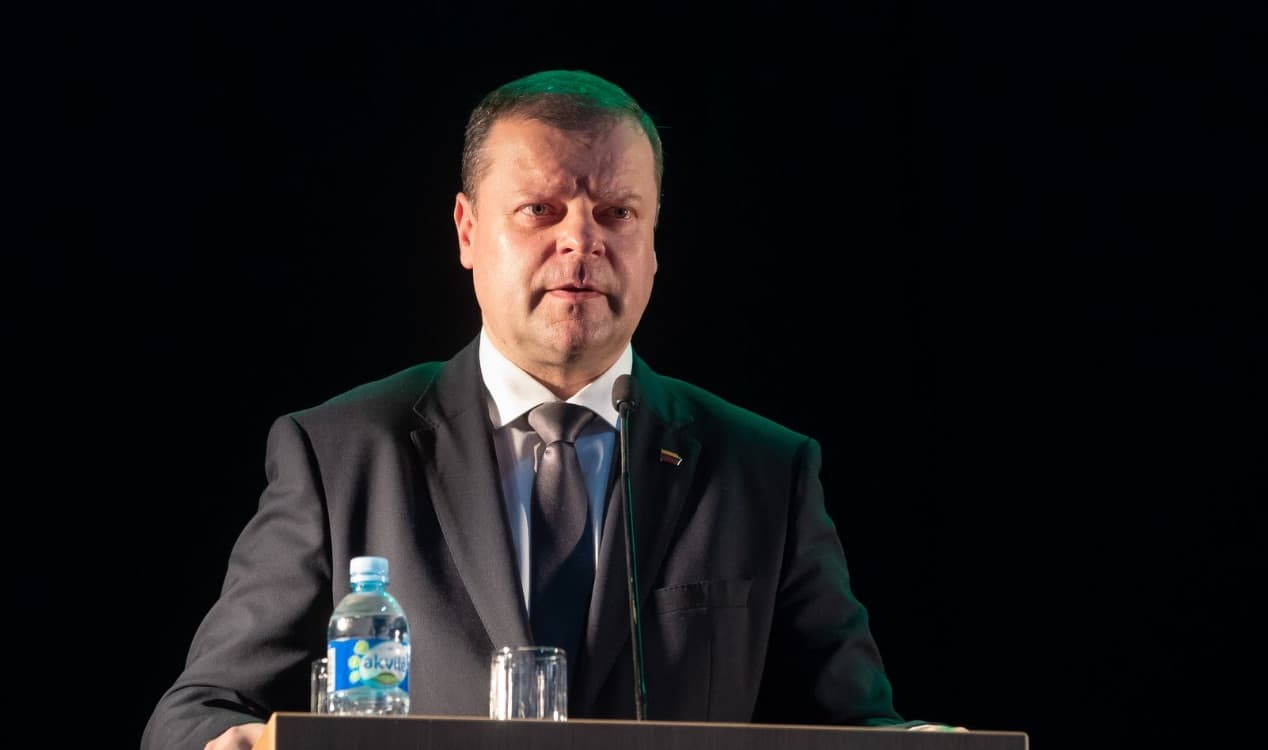 Premjeras Saulius Skvernelis. Nuotr. facebook.com