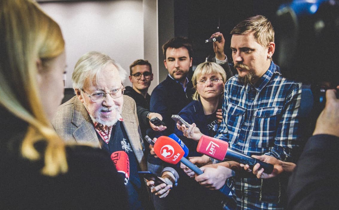 Patriarchas Vytautas Landsbergis. Nuotr. facebook.com