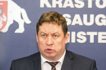 Krašto apsaugos ministras Raimundas Karoblis.