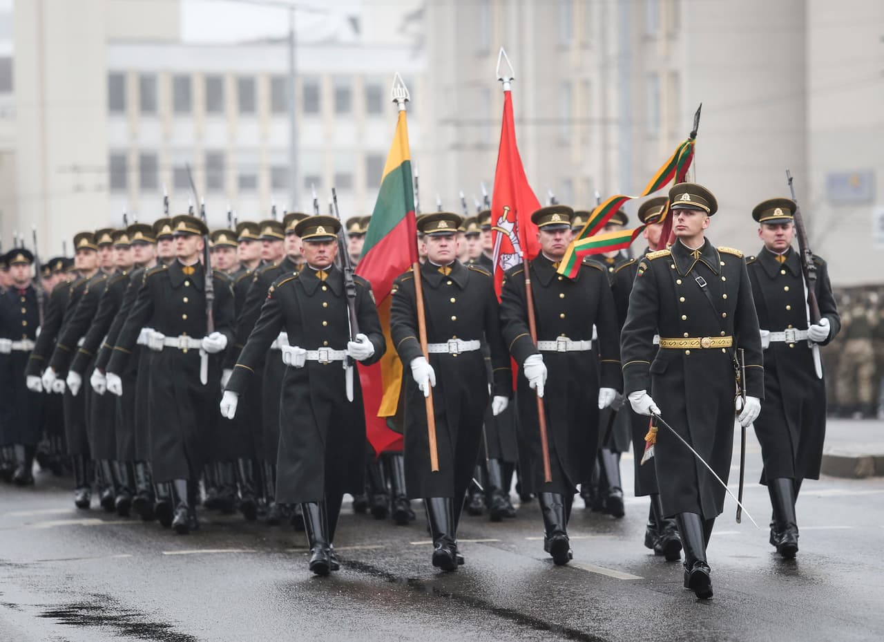 Lietuvos kariuomenės dienos minėjimo akimirka 2018 m. Srž. sp. Ievos Budzeikaitės nuotr.