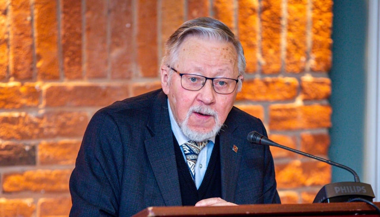 Žmonių partijos patriarchas V. Landsbergis. Nuotr. facebook.com