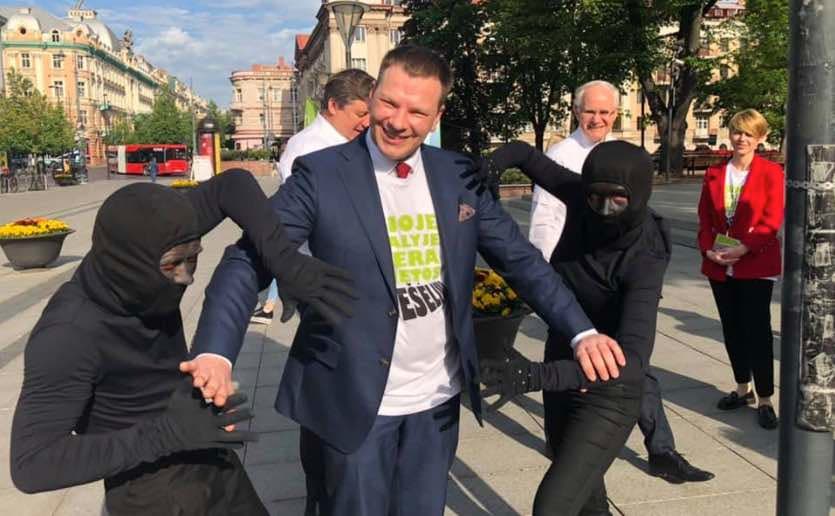 Finansų ministras Vilius Šapoka. Nuotr. facebook.com