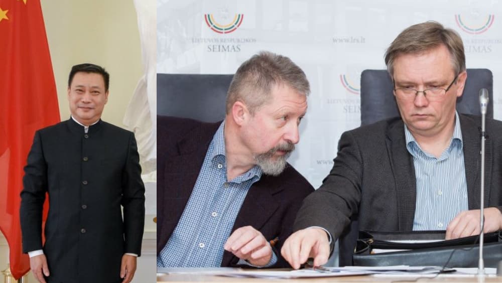 Kinijos ambasadorius Lietuvoje Shen Zhifei padėkojo ir aukštai įvertino A. Butkevičiaus ir Z. Vaišvilos iniciatyvą