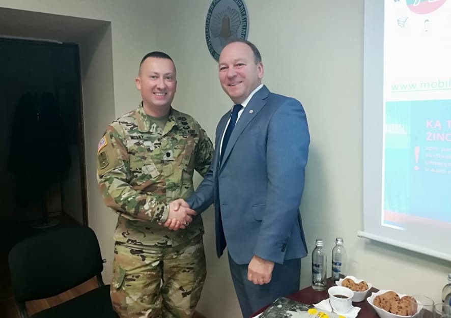 Virginijus Vitalijus Vilkelis (dešinėje). KAM nuotr.
