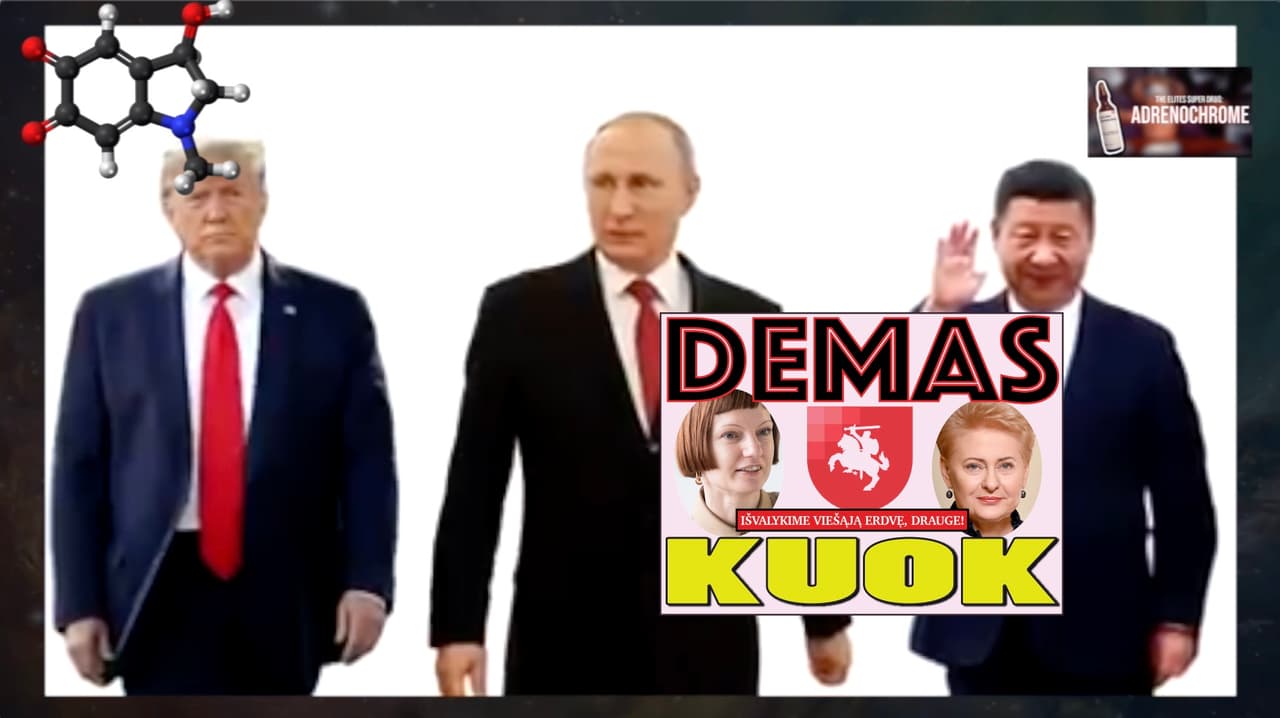 DEMASKUOTA, esą adrenochromas gaminamas iš vaikų