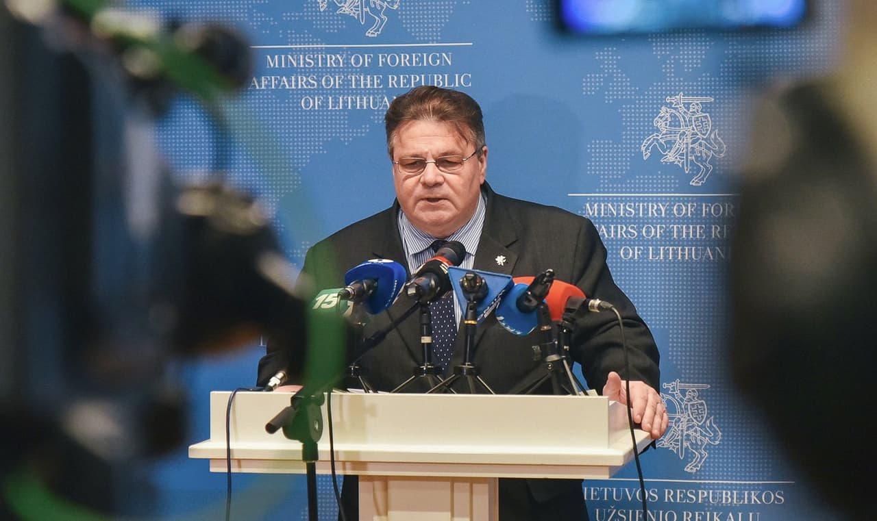Lietuvos diplomatijos vadovas L. Linkevičius. Nuotr. facebook.com