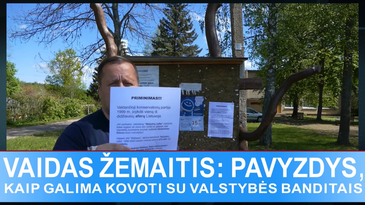 Kaip galima kovoti su valstybės banditais