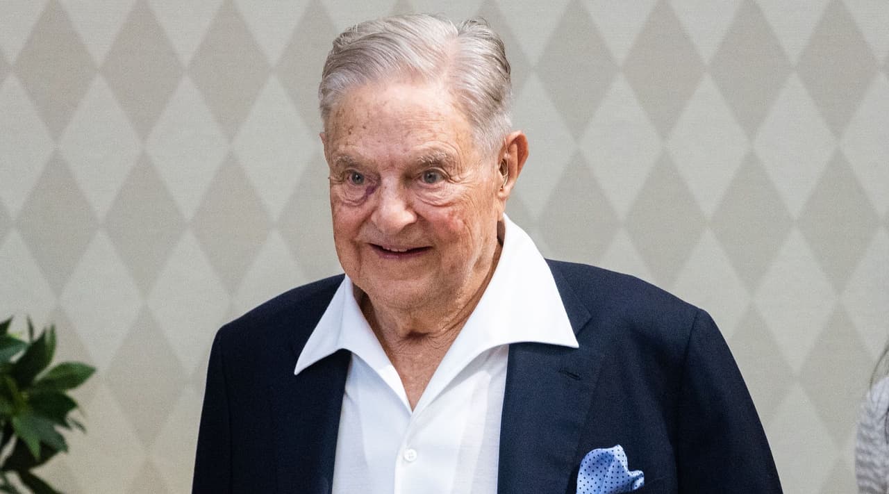 Džordžas Sorošas.