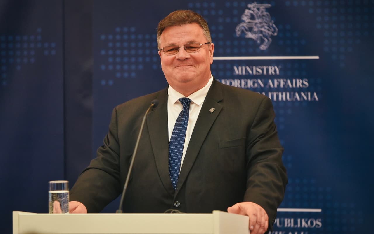 Lietuvos diplomatijos vadovas Linas Linkevičius. Nuotr. urm.lt