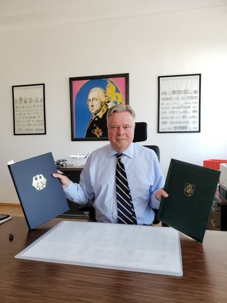 Vokietijos ambasadorius Lietuvoje Matthias Sonn. KAM nuotr.