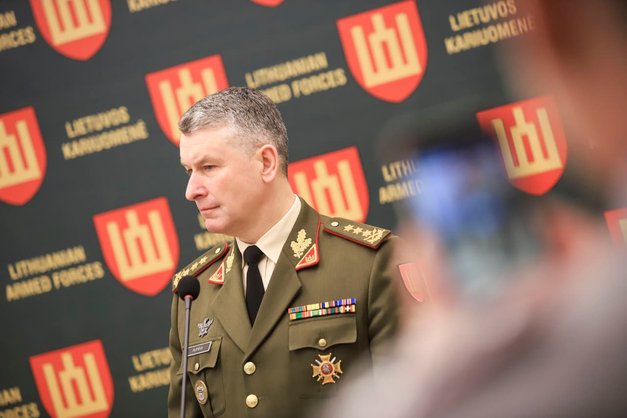 Gen. lt. V. Rupšys. Vyr. srž. sp. Ievos Budzeikaitės nuotr.