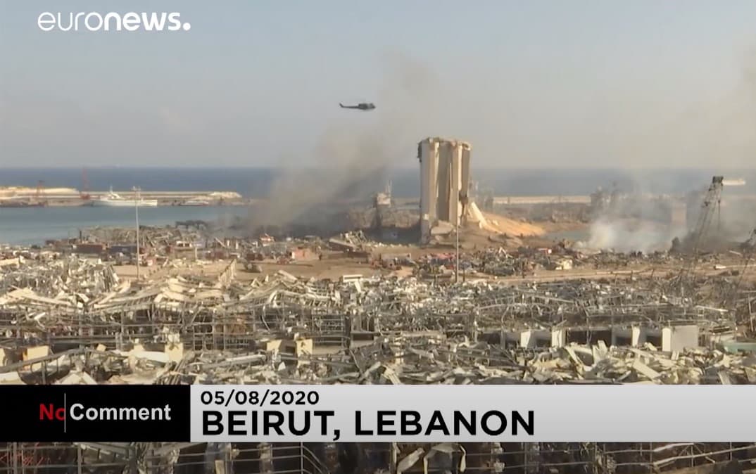 Beirutas po sprogimo