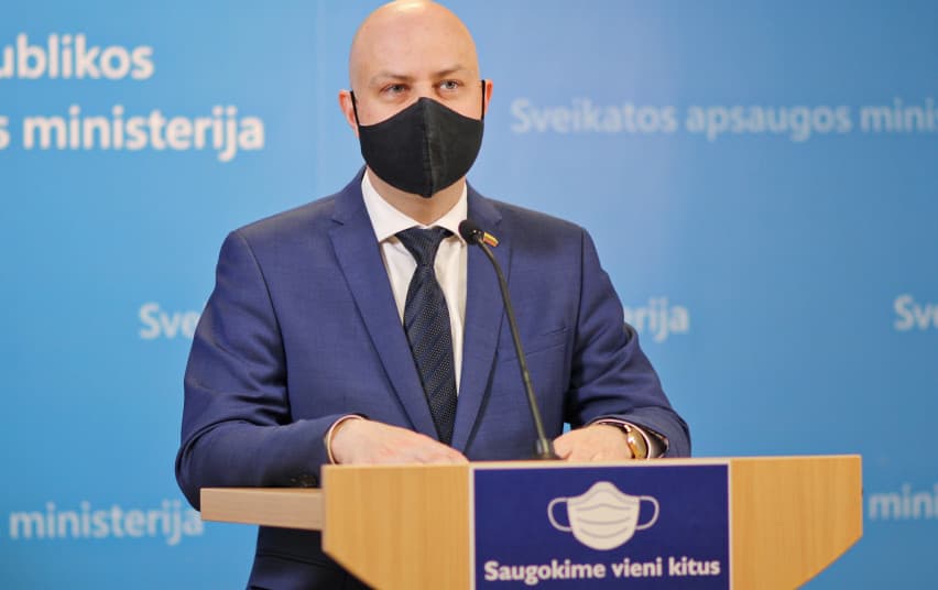 Sveikatos apsaugos ministras Aurelijus Veryga yra tapęs neadekvačių ir dažnai visiškai logiškai nepaaiškinamų visos LR vyriausybės veiksmų simboliu. Nuotr. lrv.lt