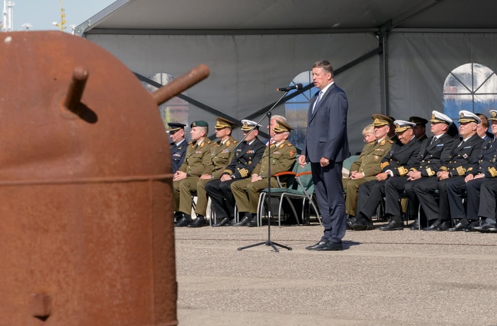 Iškilmingos ceremonijos akimirka. Lvn. Tomo Donausko nuotr.