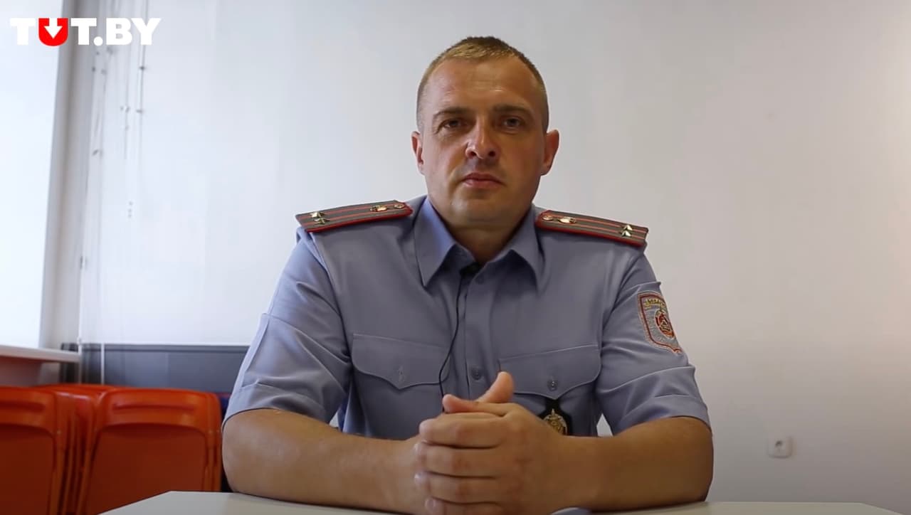 Lydos miesto milicijos pareigūno liudijimas apie tai, kas įsakė naudoti smurtą prieš taikius Baltarusijos gyventojus