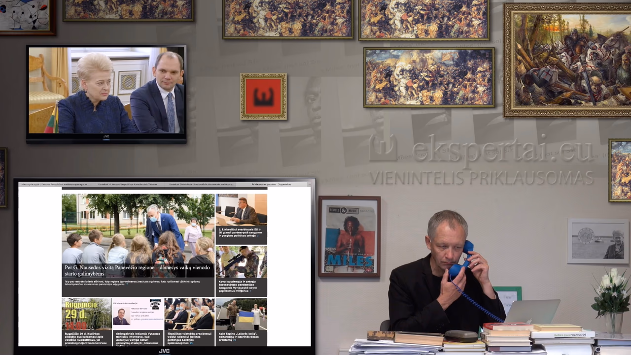 Konstitucinio teismo pirmininkas D. Žalimas siaubingai užsiėmęs, todėl neturi laiko komentuoti teisinių klausimų