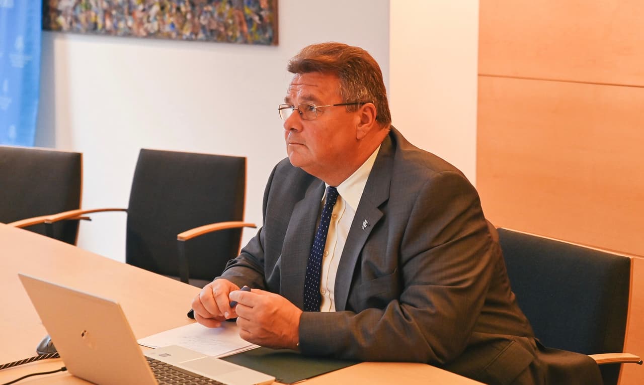 Lietuvos diplomatijos vadovas L. Linkevičius. Nuotr. urm.lt