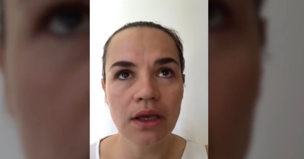 Žavingi Baltarusijos prezidentės S. Tichanovskajos virsmai