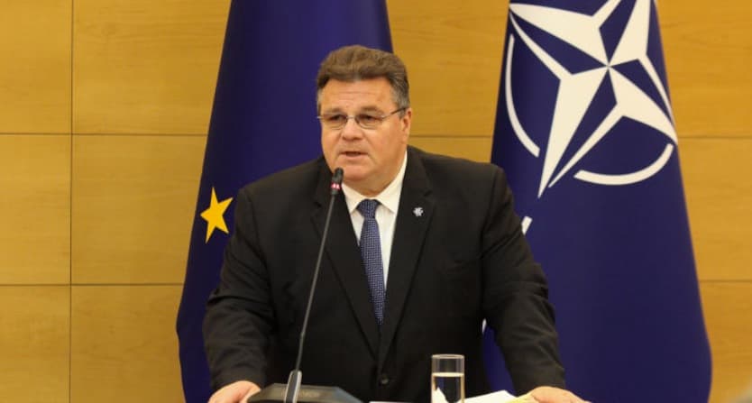 Lietuvos diplomatijos vadovas Linas Linkevičius.