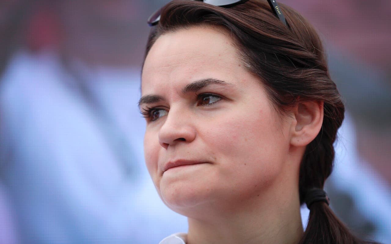 Svetlana Tichanovskaja.