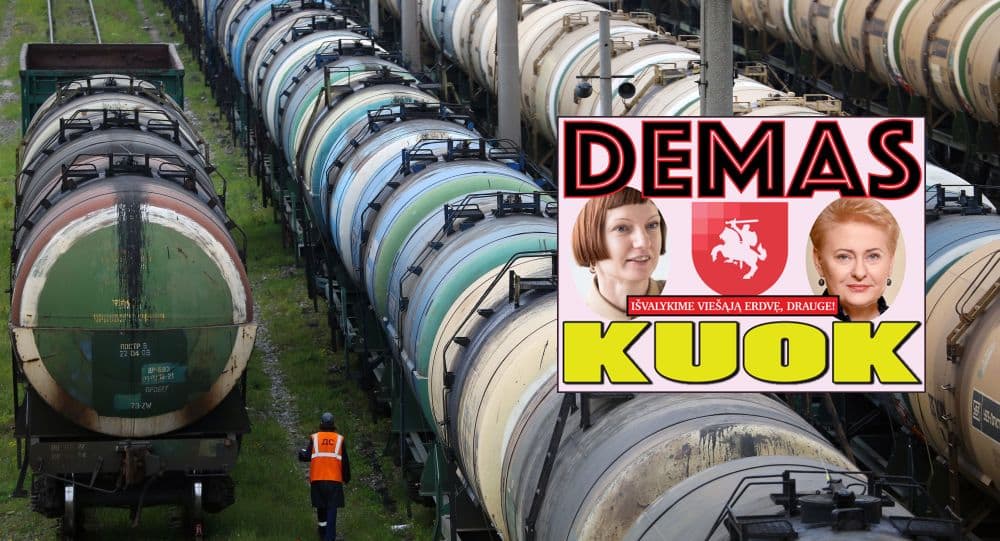 DEMASKUOTA, esą Baltarusija naftos produktų gabenimą perorientuos iš Lietuvos uostų į Rusijos uostus