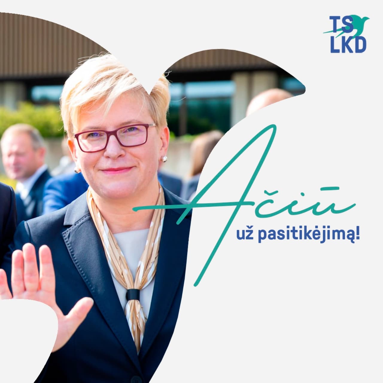 Žmonių partijos lyderė Ingrida Šimonytė. Nuotr. facebook.com