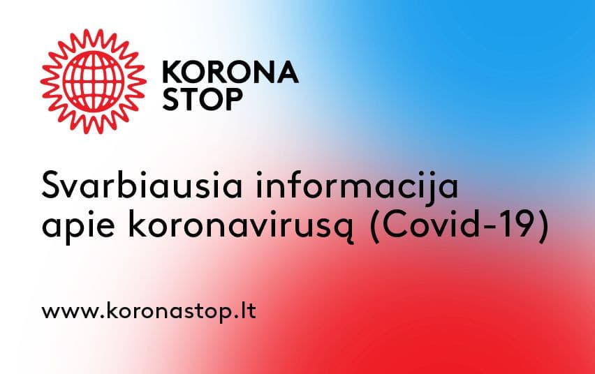 Nuo spalio 30 d. Lietuvoje įsigalioja griežtos taisyklės kovojant su pasauline koronaviruso pandemija