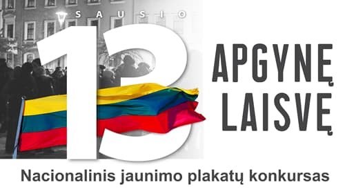 Prasidėjo naujas nacionalinis jaunimo plakatų konkursas „Apgynę laisvę“, skirtas 1987–1991 m. įvykiams