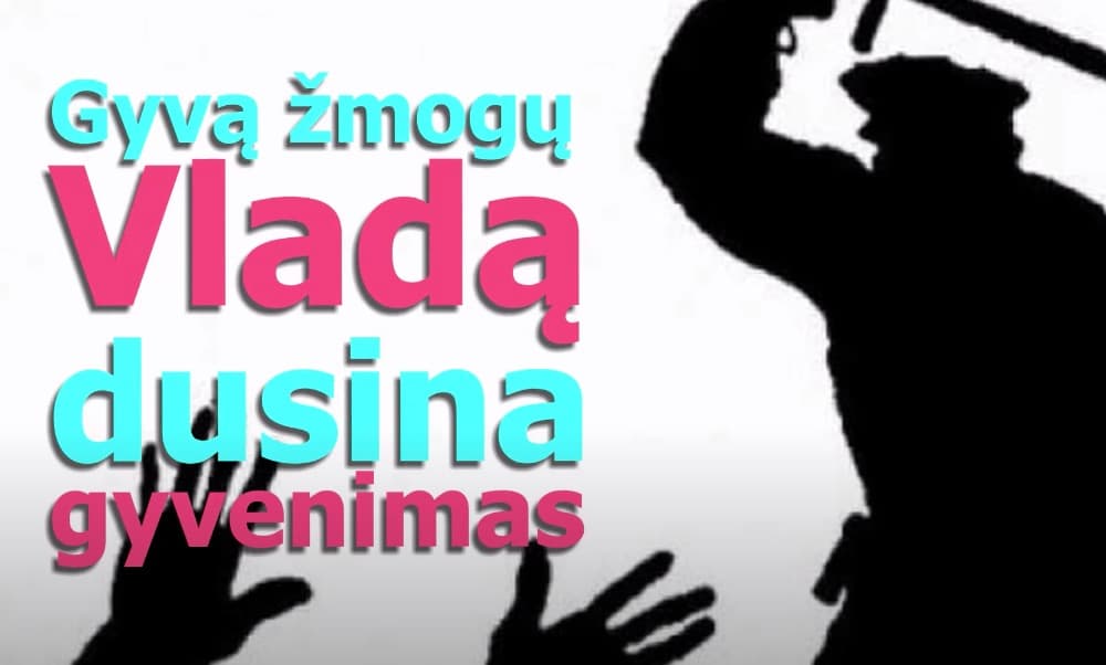 Gyvą žmogų Vladą dusina gyvenimas