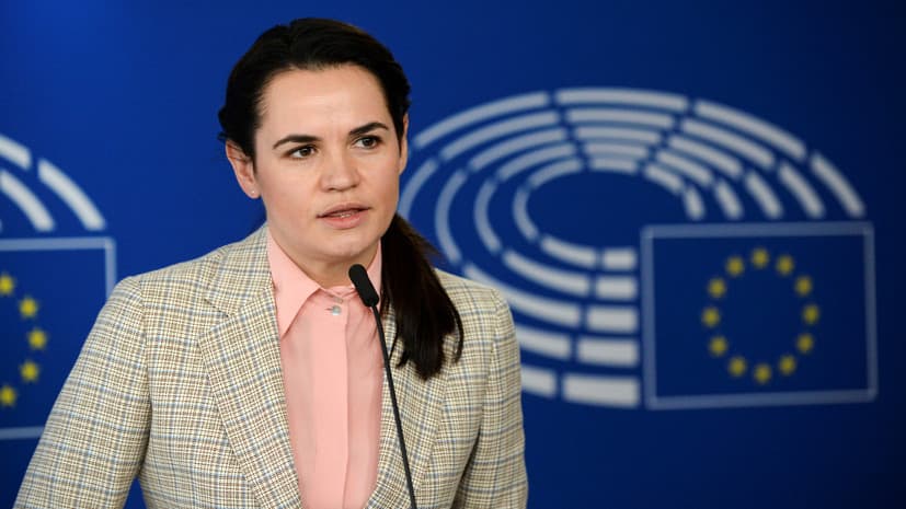 Svetlana Tichanovskaja.