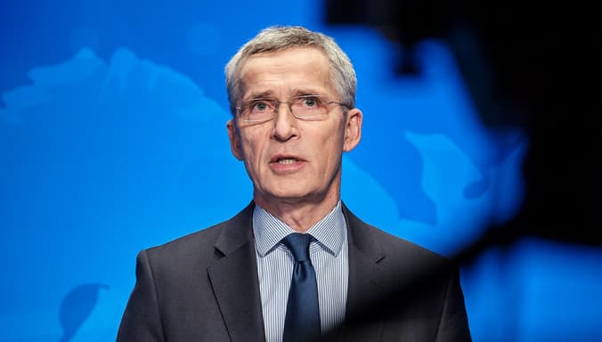 NATO generalinis sekretorius Jensas Stoltenbergas.